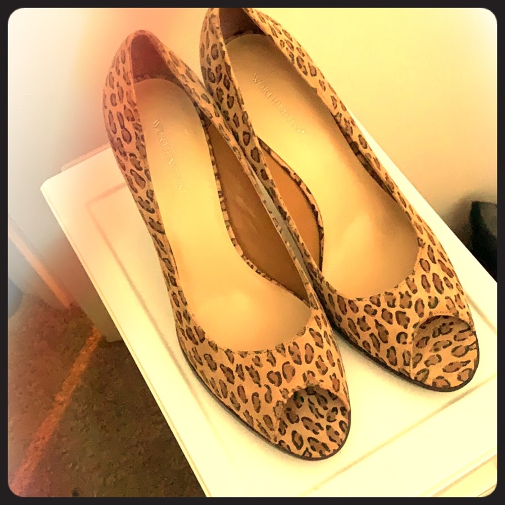 Leopard Print Heels